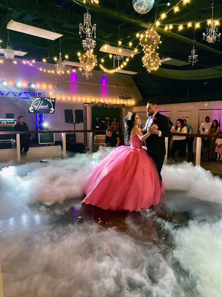 large beautiful dance floor